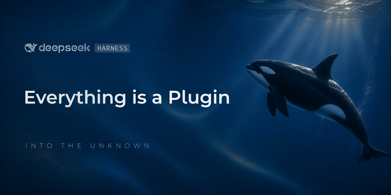 DeepSeek Harness — Everything is a Plugin